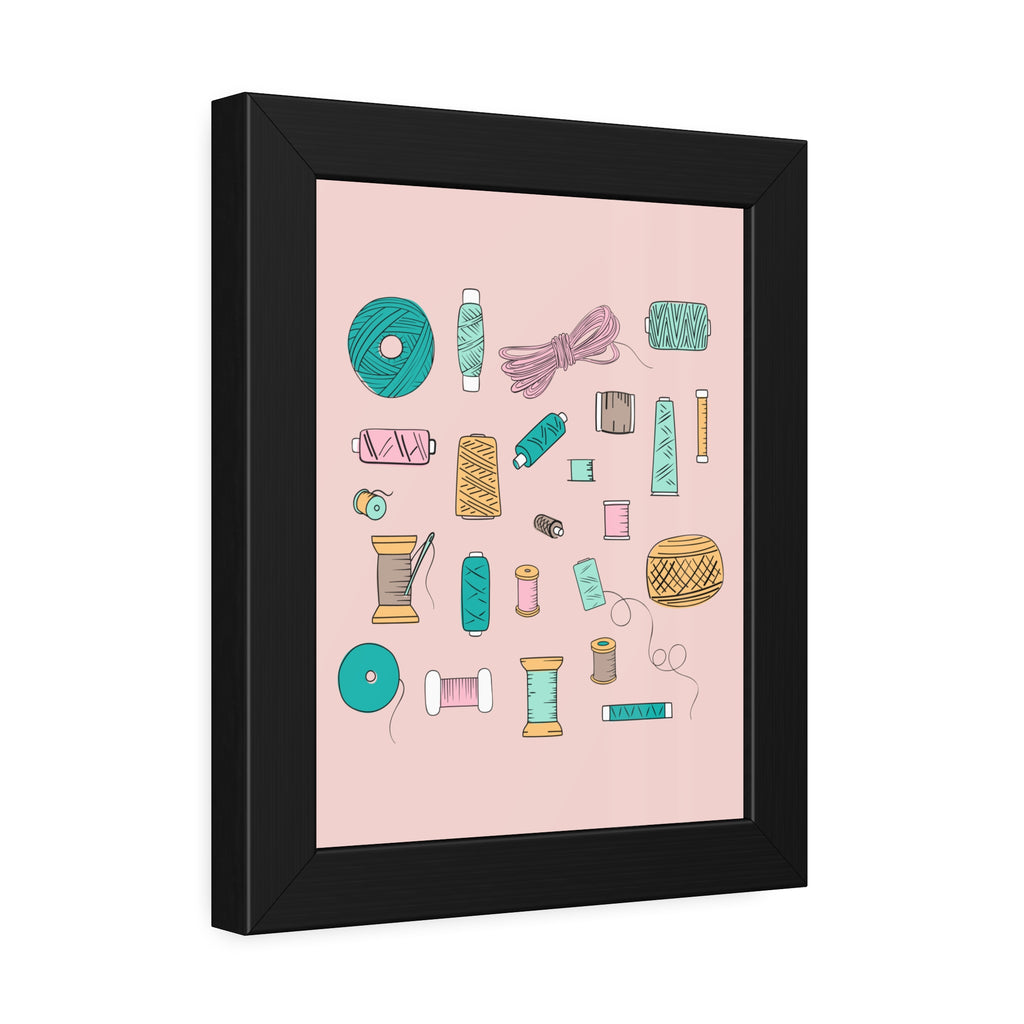Studio Scatter | Framed Print