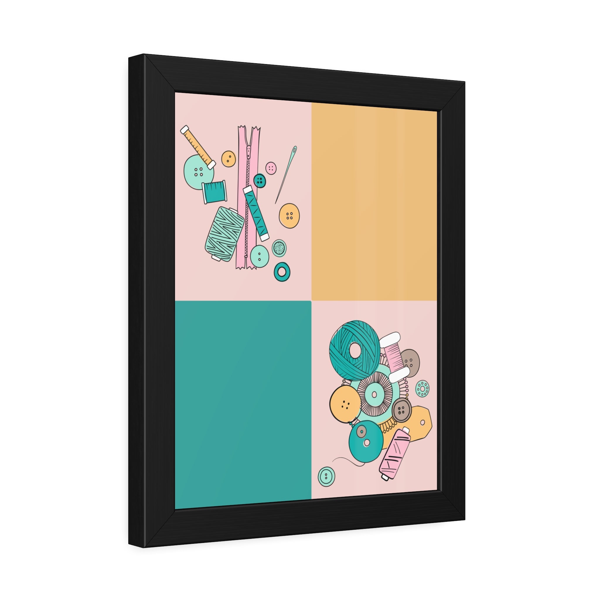 Color & Craft | Framed Print