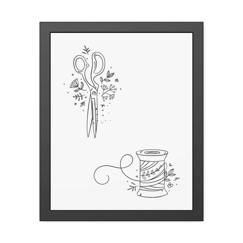 Thread & Shear | Framed Print