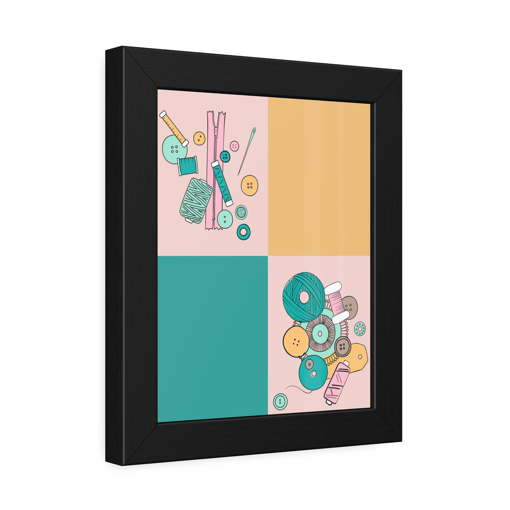 Color & Craft | Framed Print