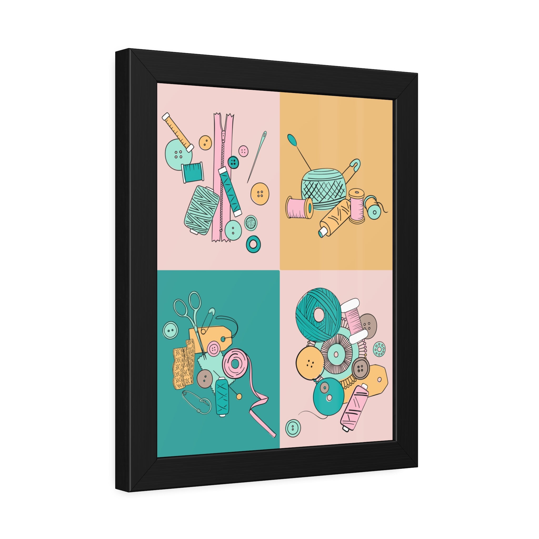 Craft Collage | Framed Print