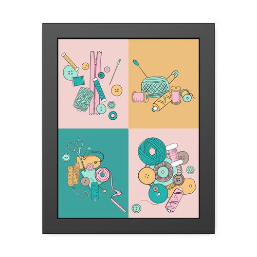 Craft Collage | Framed Print